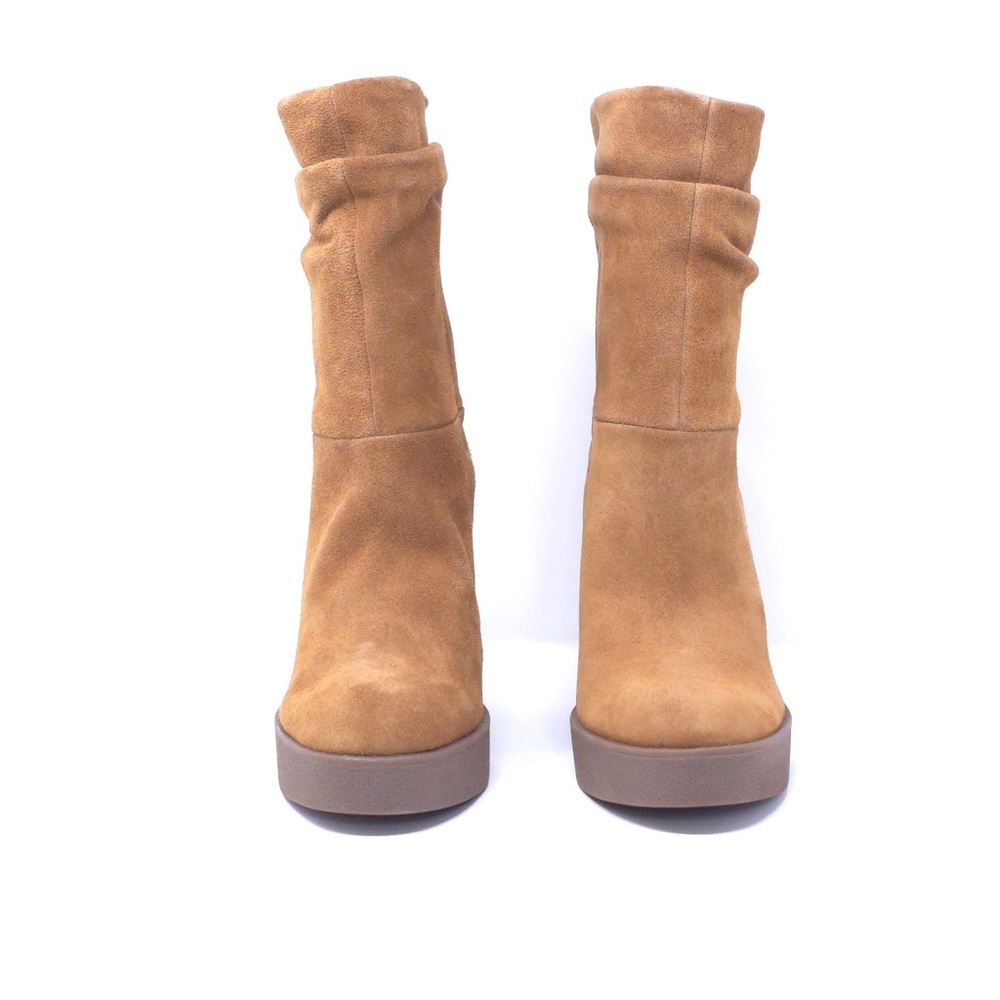Jessica Simpson Mynette Slouch Wedge Bootie, Tuscan Tan, 8M - Picture 3 of 12